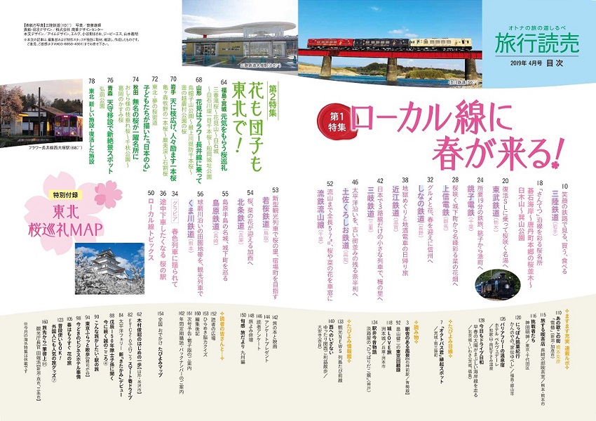4月号目次