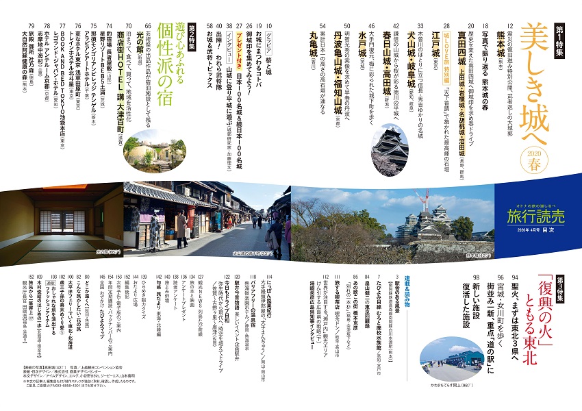 4月号目次
